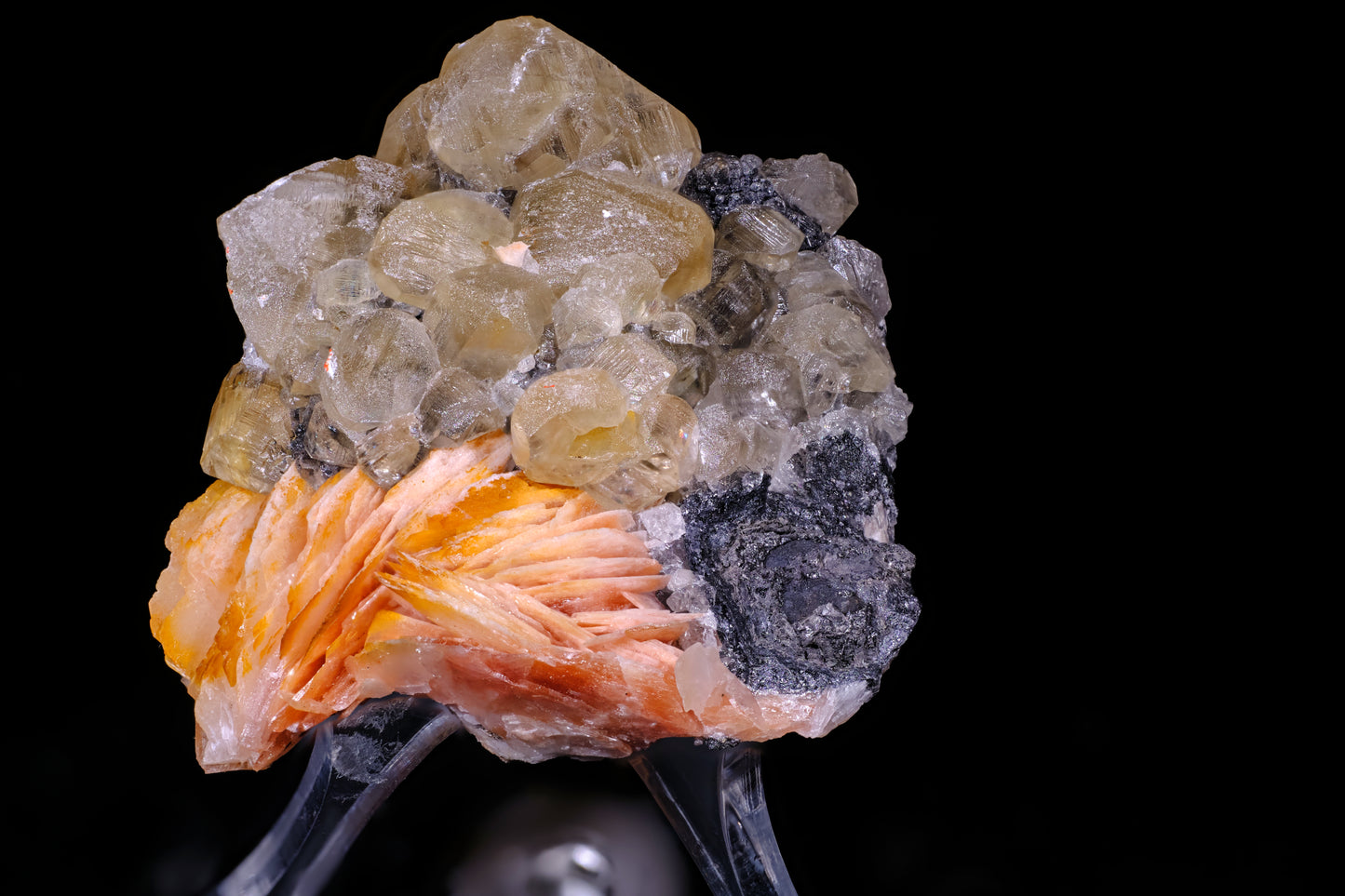 Cerussite with Barite