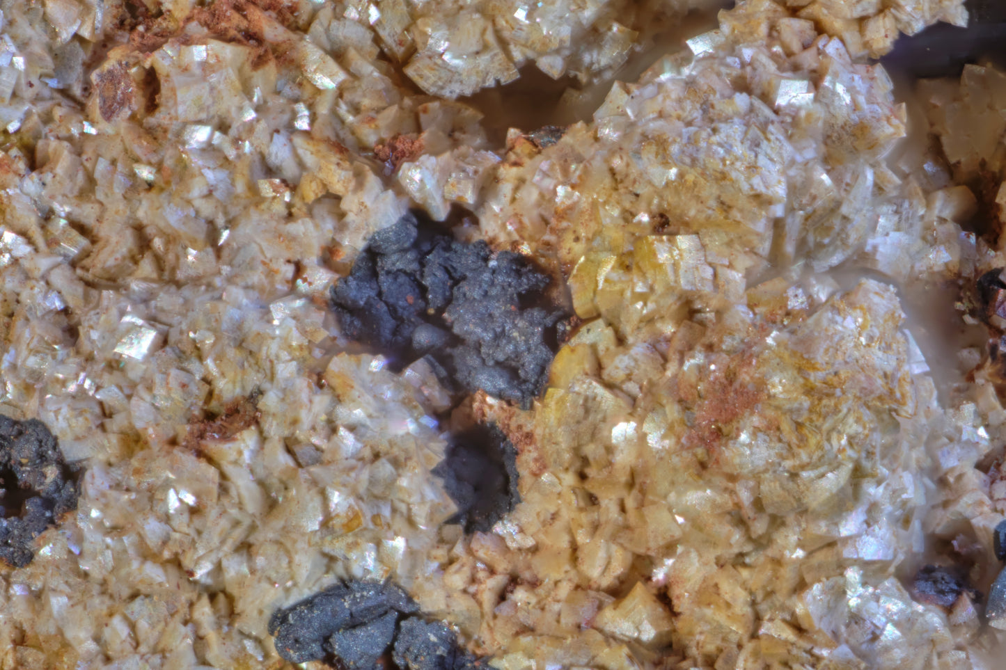 Azurite with Cerussite