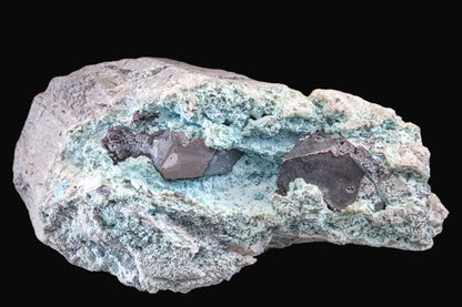 Cuprite on Chrysocolla