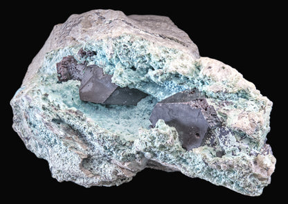 Cuprite on Chrysocolla