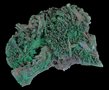 Chatoyant Malachite after Baryte