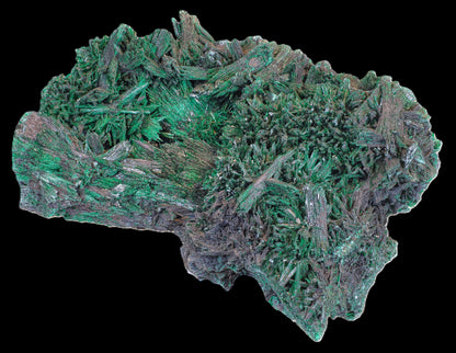 Chatoyant Malachite after Baryte