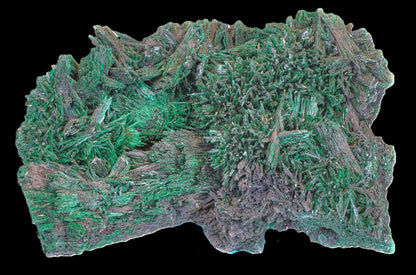 Chatoyant Malachite after Baryte