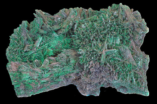 Chatoyant Malachite after Baryte