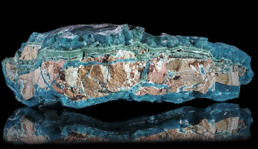 Cornetite with Chrysocolla and Malachite