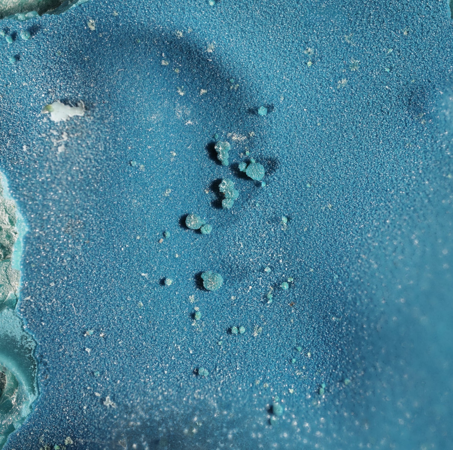 Cornetite with Chrysocolla and Malachite