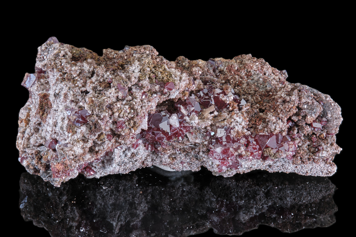 Cuprite with Wulfenite