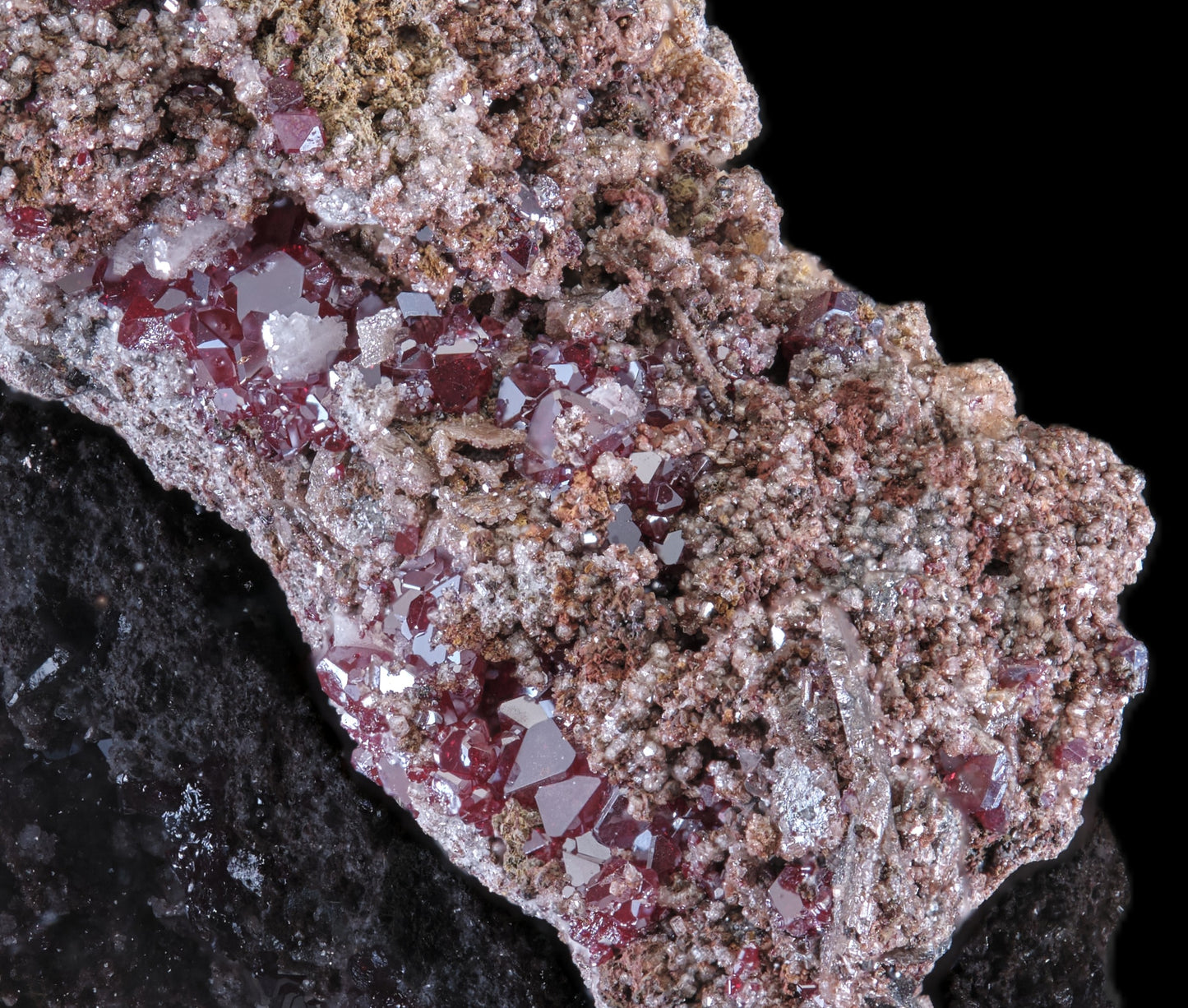Cuprite with Wulfenite