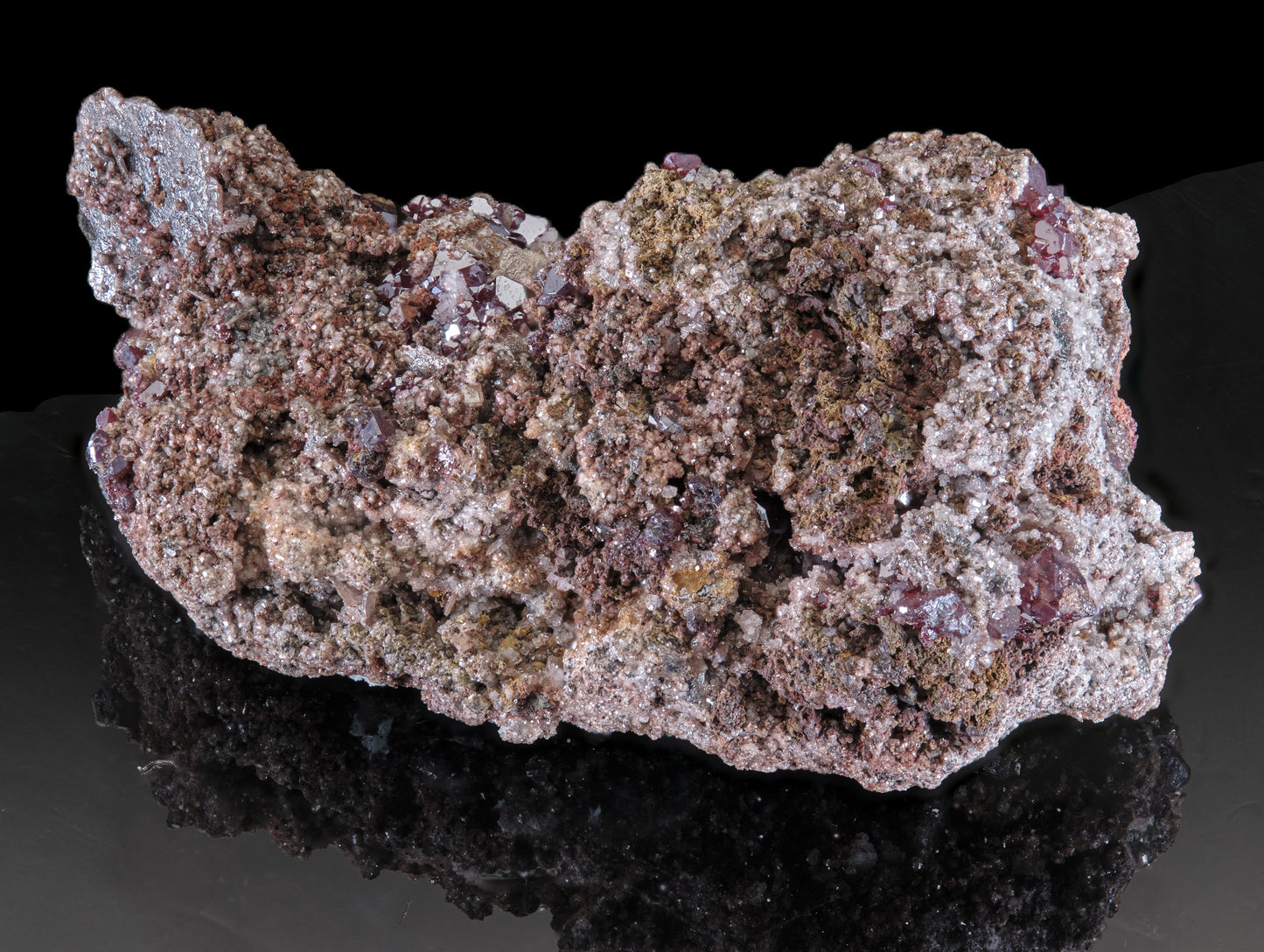 Cuprite with Wulfenite