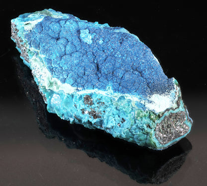 Cornetite with Gel Chrysocolla and Malachite