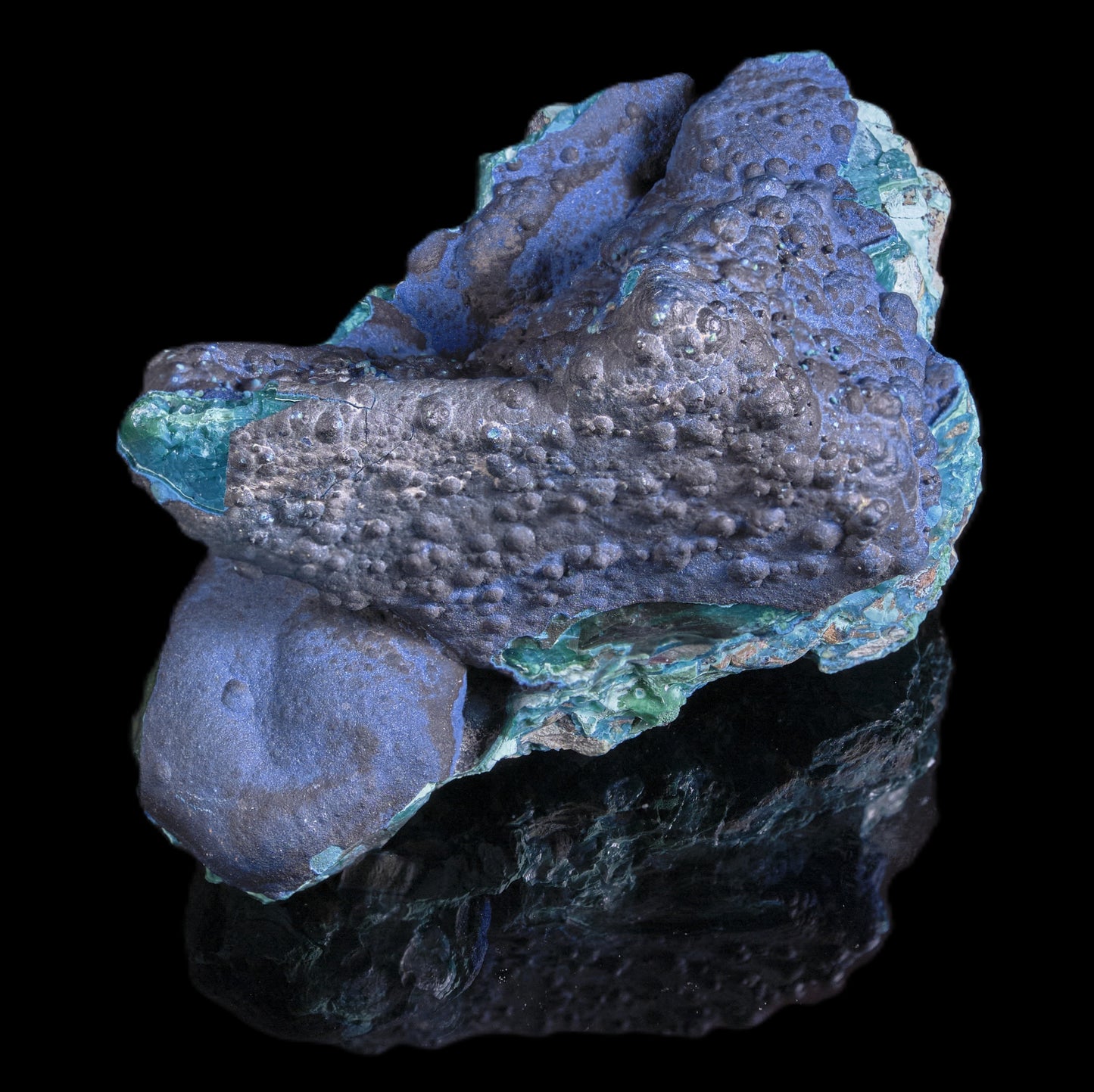 Cornetite with Gel Chrysocolla and Malachite