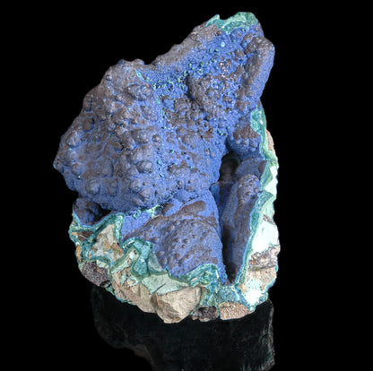 Cornetite with Gel Chrysocolla and Malachite