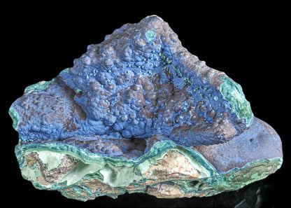 Cornetite with Gel Chrysocolla and Malachite