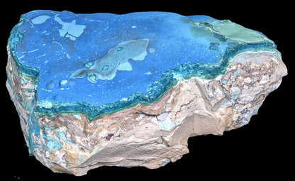 Cornetite with Gel Chrysocolla and Malachite