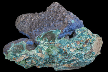 Cornetite with Gel Chrysocolla and Malachite