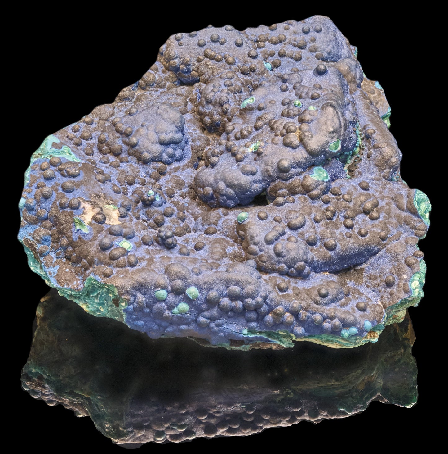 Cornetite with Gel Chrysocolla and Malachite