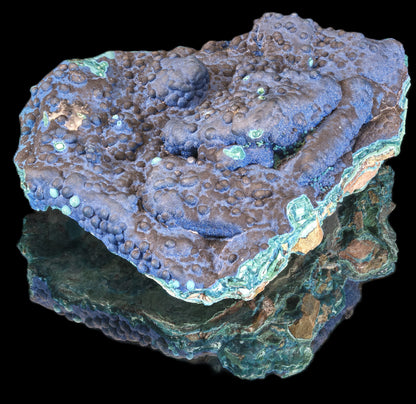 Cornetite with Gel Chrysocolla and Malachite
