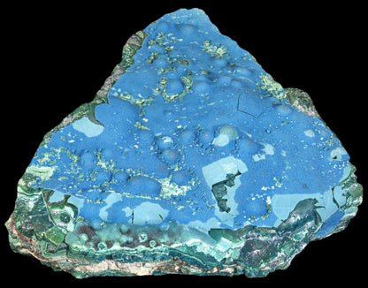 Cornetite with Gel Chrysocolla and Malachite