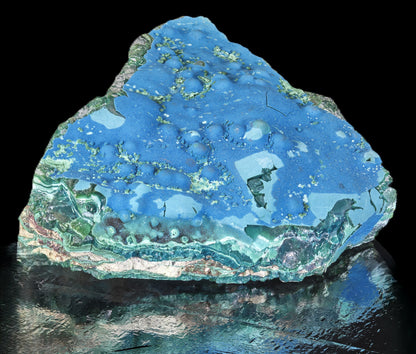 Cornetite with Gel Chrysocolla and Malachite