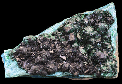 Malachite (Primary and as Ps. After Cuprite) and Chrysocolla