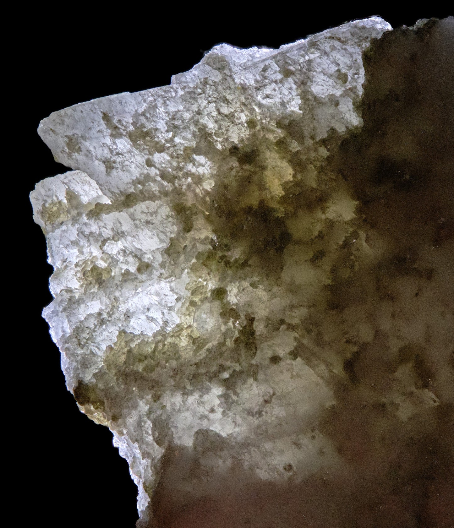 Tourmaline on Muscovite with Lepidolite and Albite