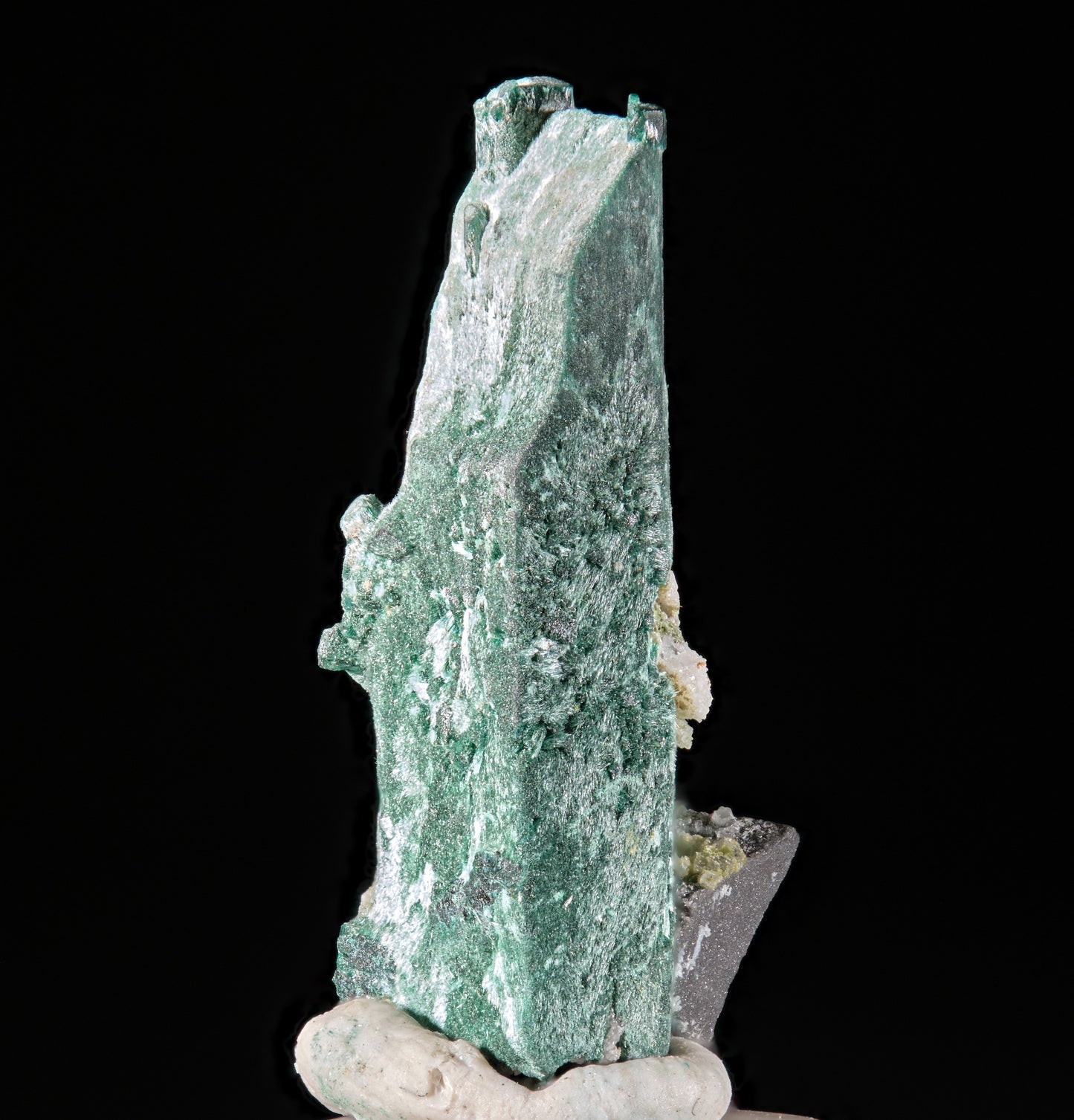 Malachite Ps. after Azurite with Duftite