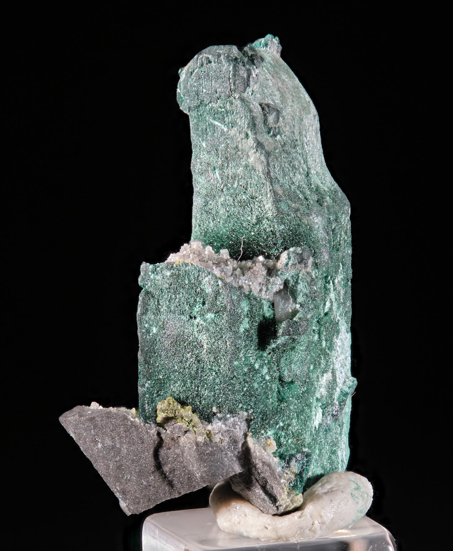 Malachite Ps. after Azurite with Duftite