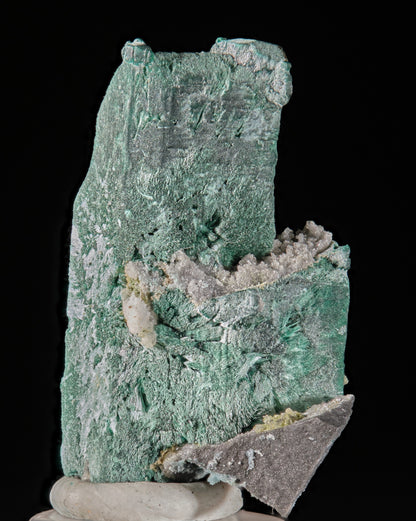 Malachite Ps. after Azurite with Duftite