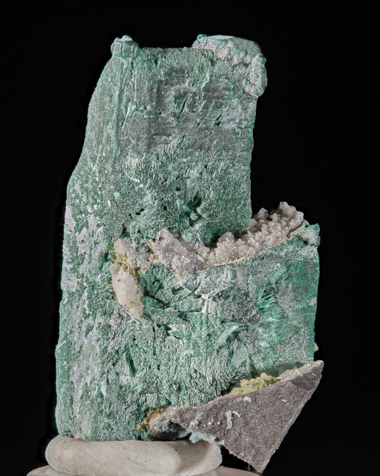 Malachite Ps. after Azurite with Duftite