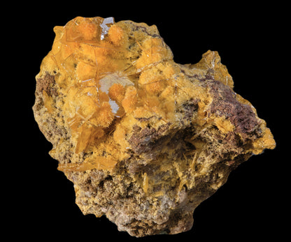 Mimetite on Wulfenite