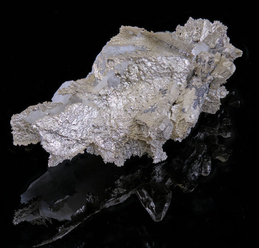 Silver with Calcite