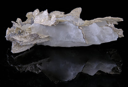 Silver with Calcite