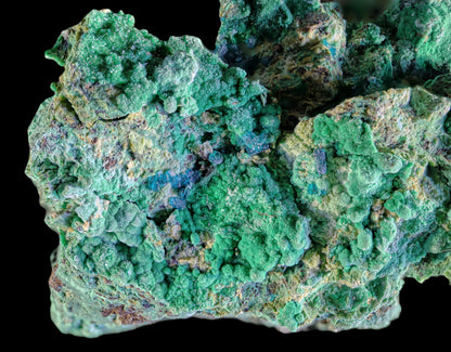 Spangolite with Malachite