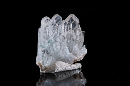 Baryte with Malachite