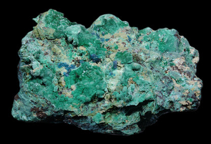 Spangolite with Malachite
