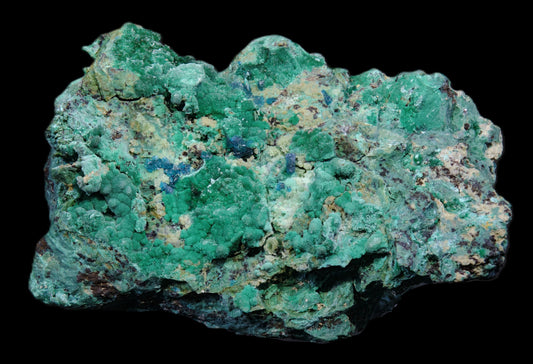 Spangolite with Malachite