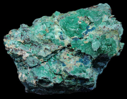 Spangolite with Malachite