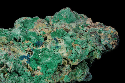 Spangolite with Malachite