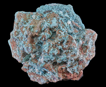 Copper Ps. After Aragonite with Chrysocolla