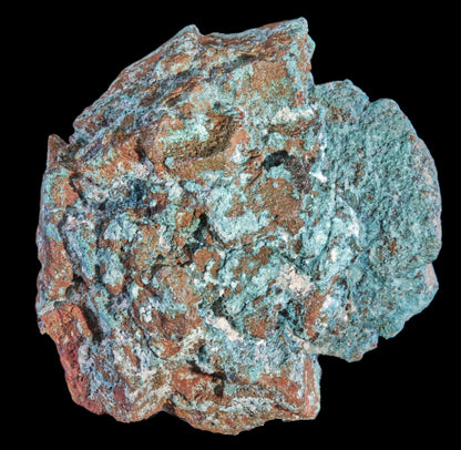 Copper Ps. After Aragonite with Chrysocolla