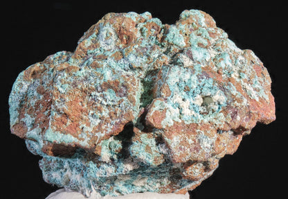 Copper Ps. After Aragonite with Chrysocolla