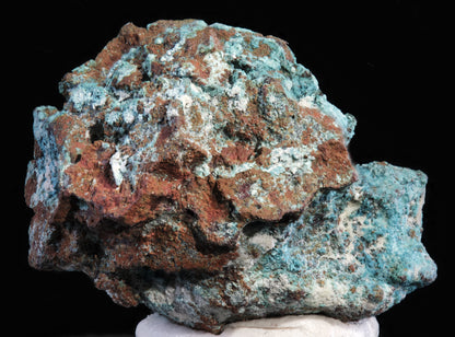 Copper Ps. After Aragonite with Chrysocolla