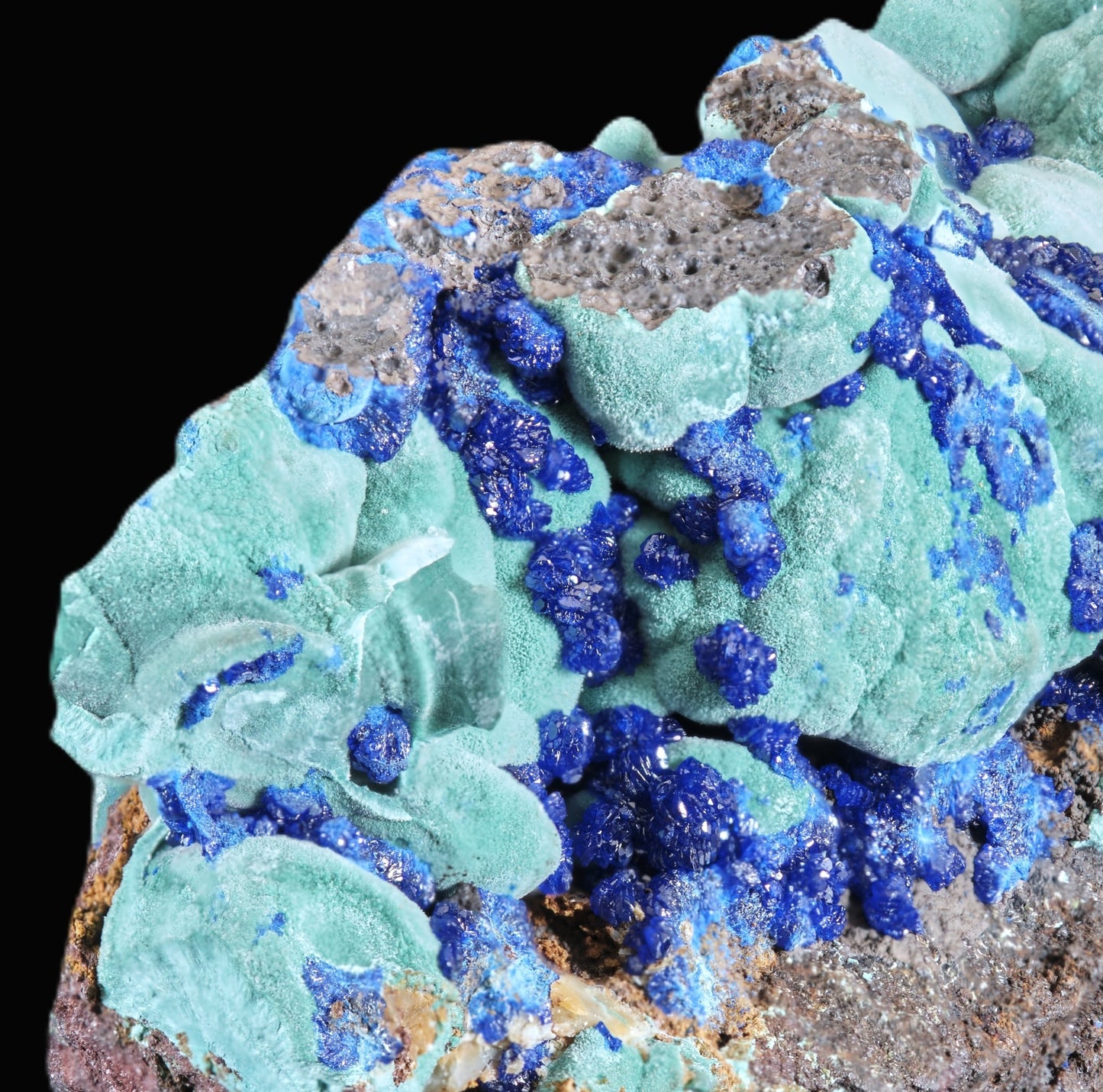 Azurite and Malachite