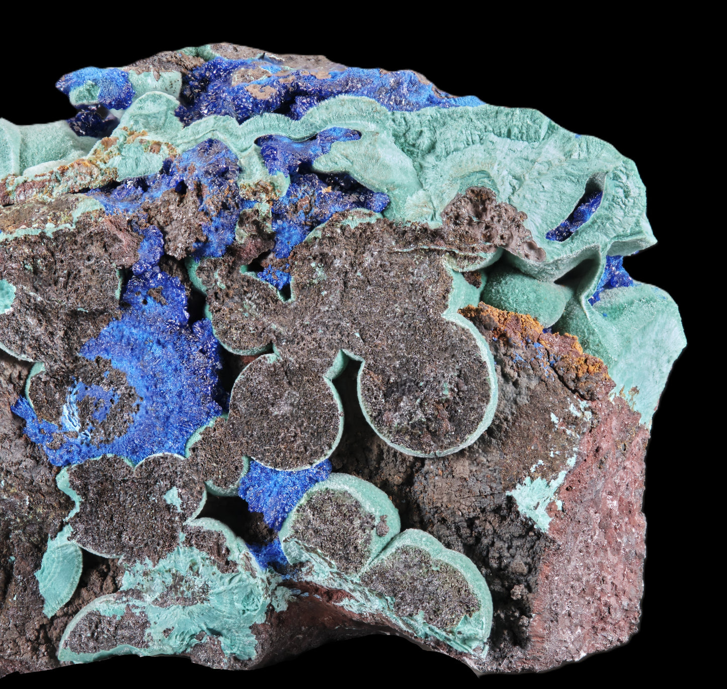 Azurite and Malachite