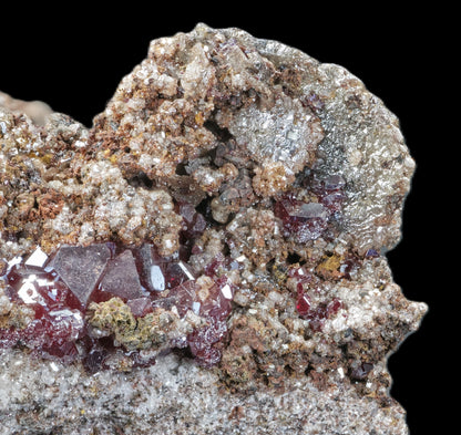 Cuprite with Wulfenite