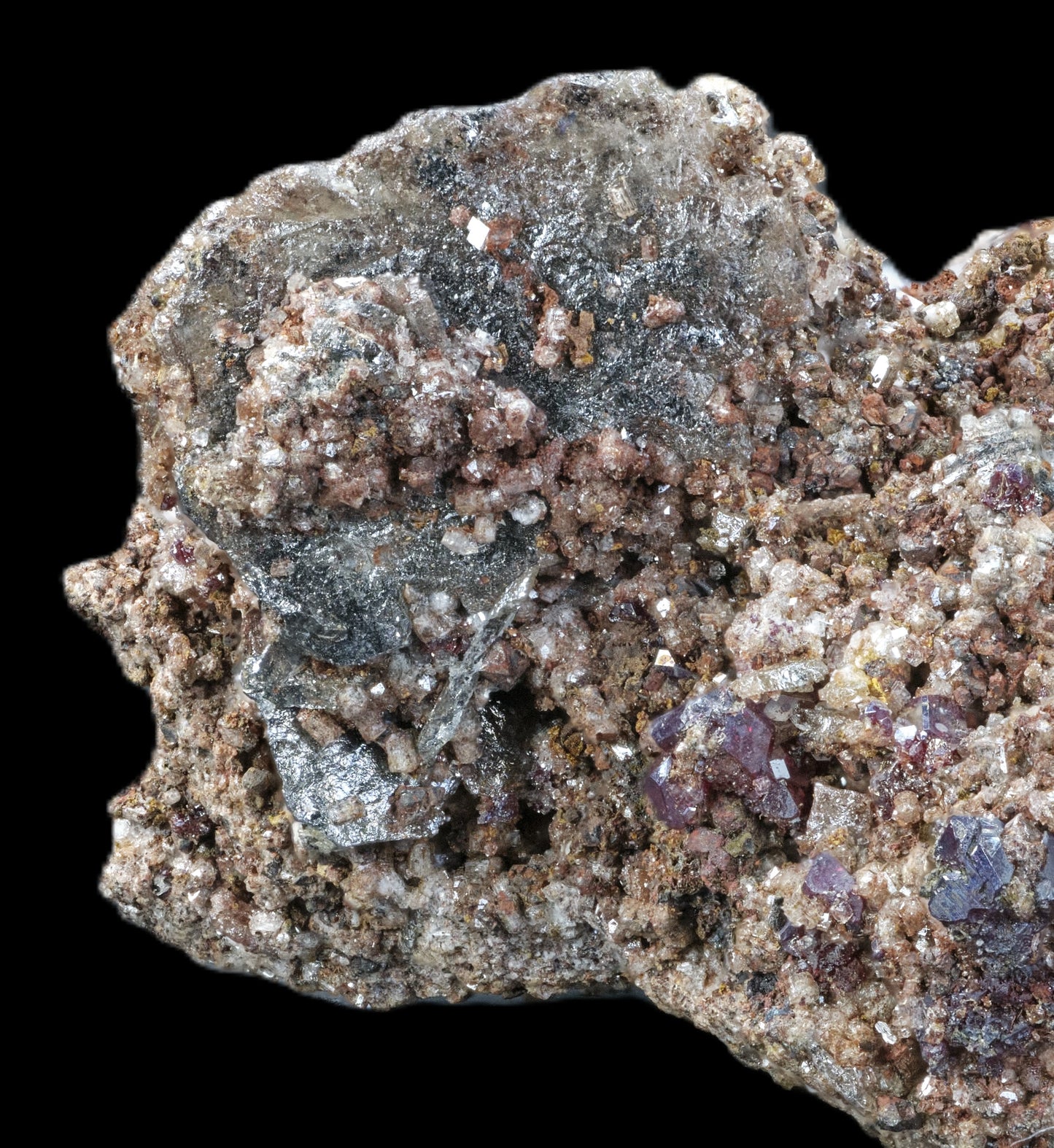 Cuprite with Wulfenite