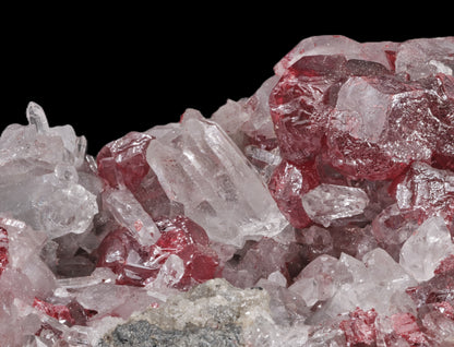 Cinnabar with Quartz