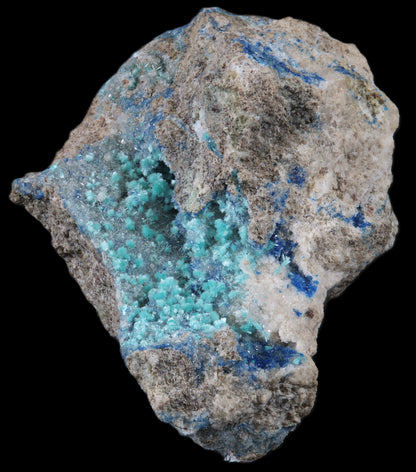 Dioptase with Kinoite and Apophyllite