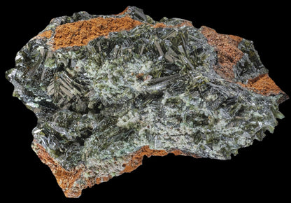Olivenite with Malachite