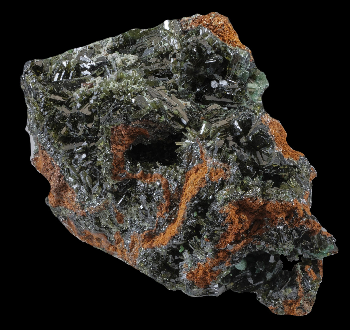 Olivenite with Malachite